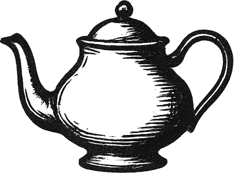 Halsey Meadow teapot
